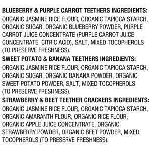 Happy Baby Organic Teethers Variety, 36 Count, 144 g - View 5 | Welaza