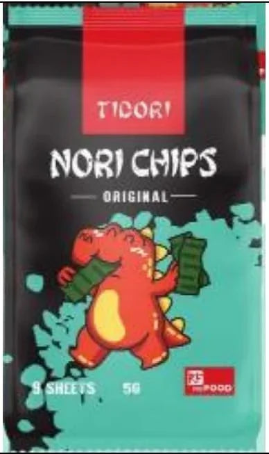 Tidori Nori Chips Original Taste 5g (Pack of 3) - View 2 | Welaza