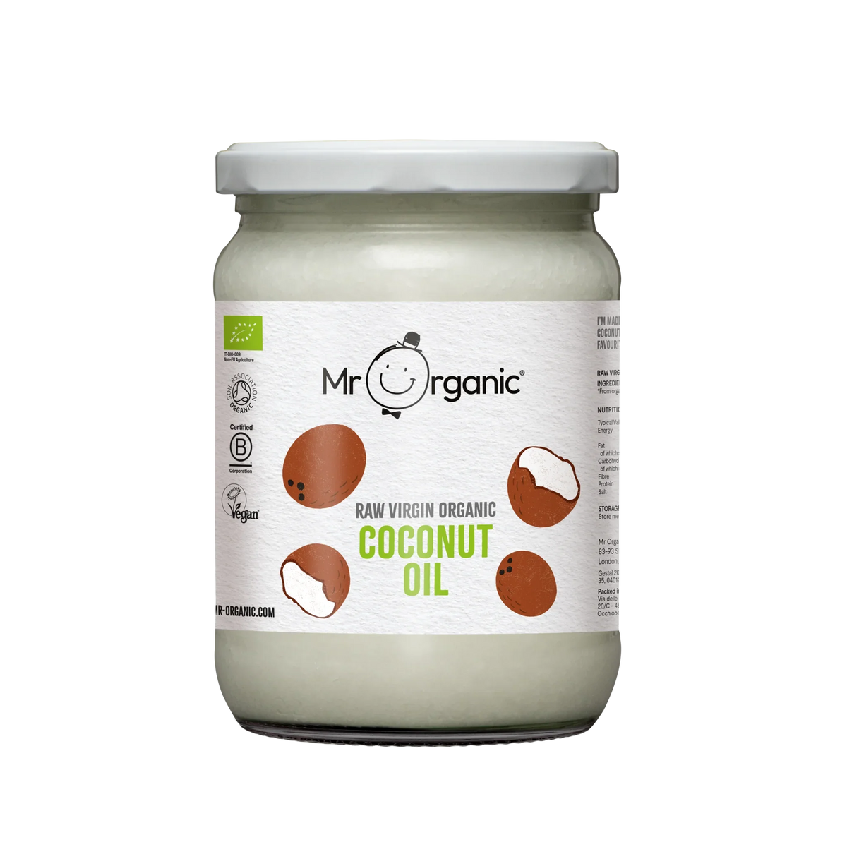 Mr Organic Virgin Coconut Oil 200ml