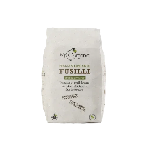 Mr Organic White Fusilli Pasta 500g
