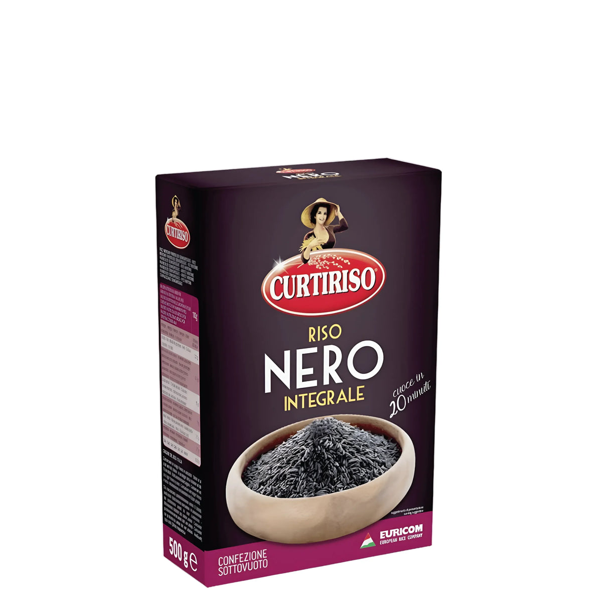 Curtiriso Parboiled Black Wholegrain Rice 500g