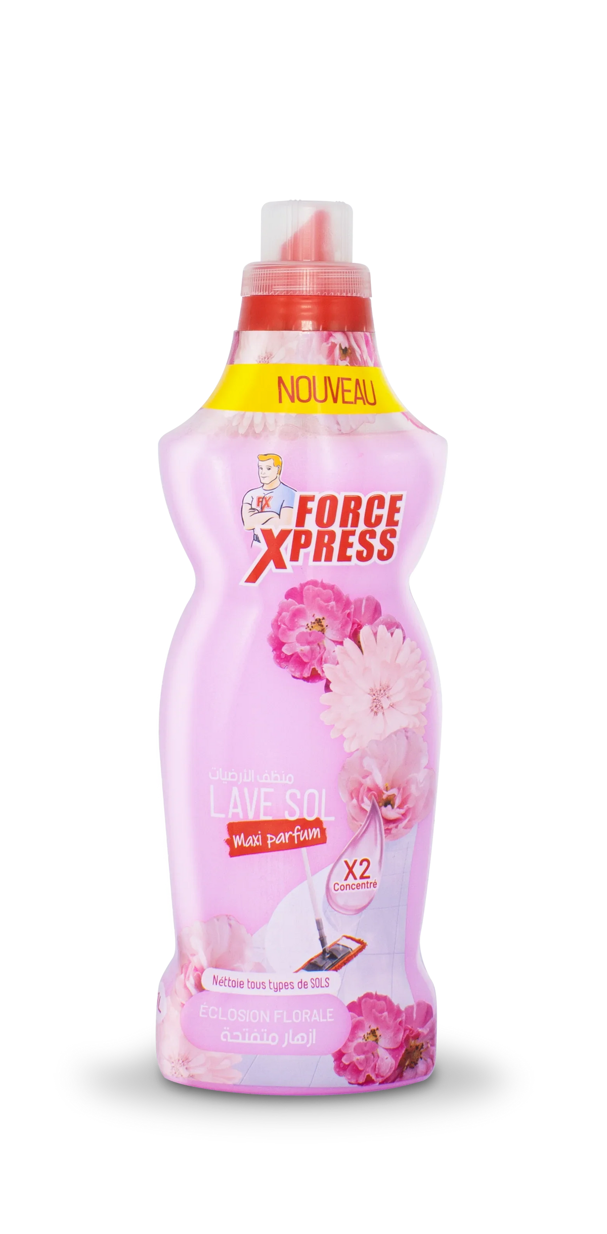 Force Xpress Floor Cleaner Eclosion Florale 1L