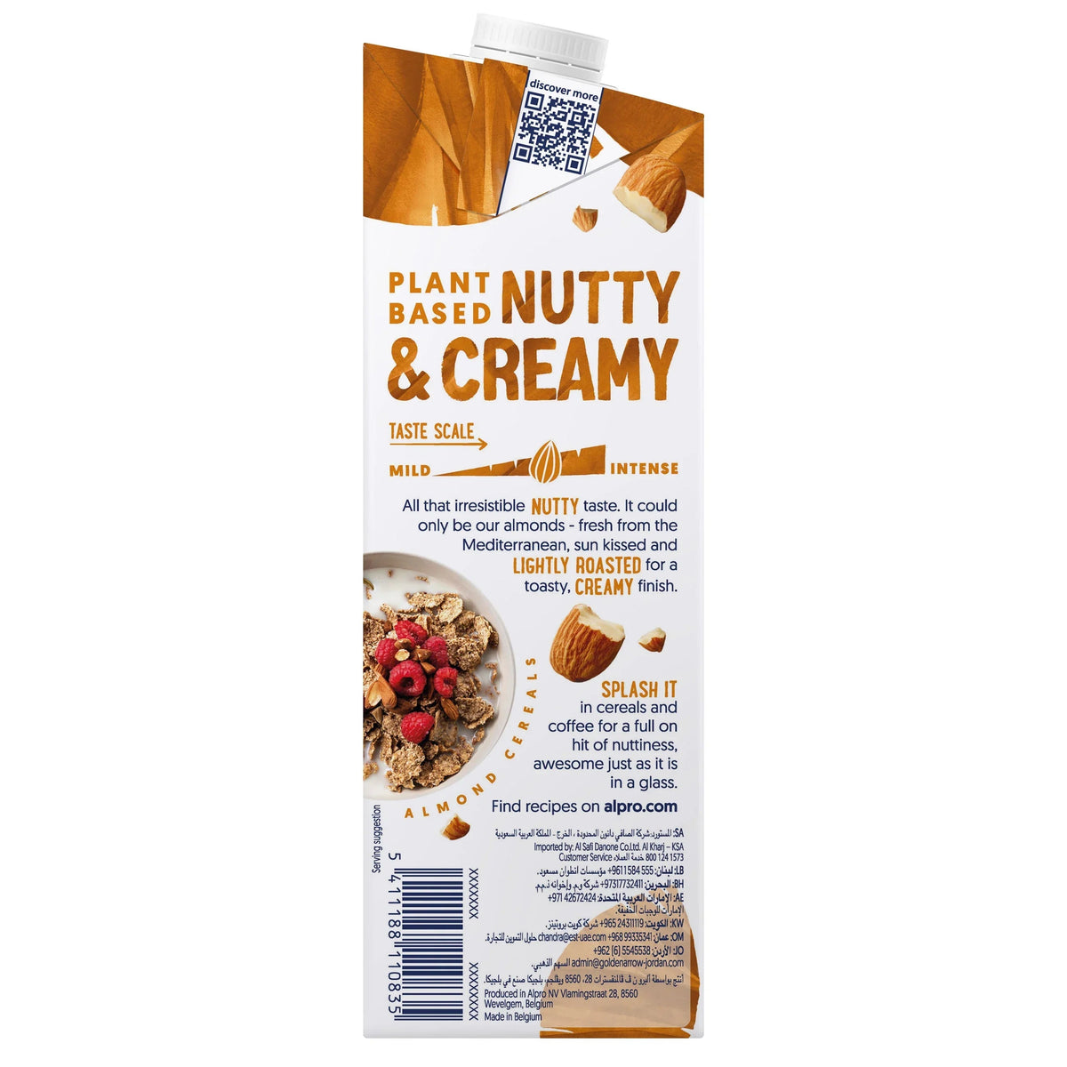 Alpro Almond Drink - Case of 8 (8 x 1L)