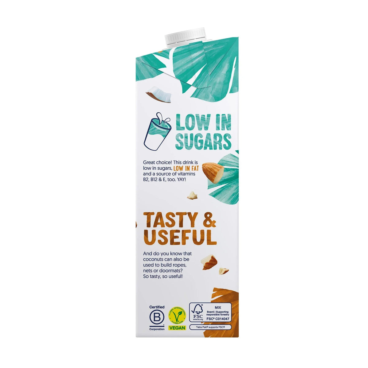 Alpro Coconut Almond Drink - Case of 8 (8 x 1L)