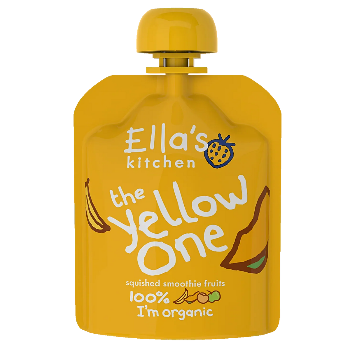 Ella's Kitchen organic the yellow one 90g x 5. Expiry Date: 1-Jun-26