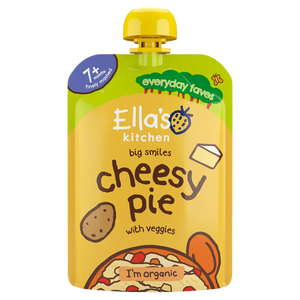 Ella's Kitchen organic cheesy pie with veggies 130g. Expiry Date: 1-Jun-26