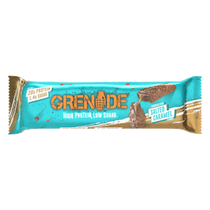 Grenade Chocolate Chip Salted Caramel - High Protein Bar - Low Sugar  60gm