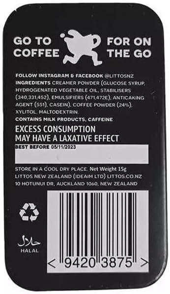 Littos Double Espresso Coffee Chews 15g