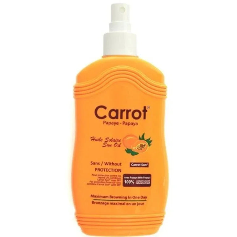 Carrot Sun Tanning Oil Papaya 200ml