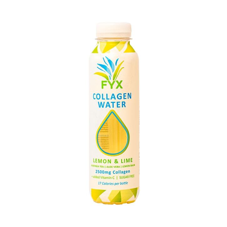 FYX Collagen Water Lemon & Lime 400ml Pack of 3