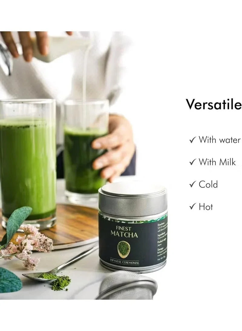 Heapwell Matcha - AAA Ceremonial Grade Matcha Powder from Japan, 30g
