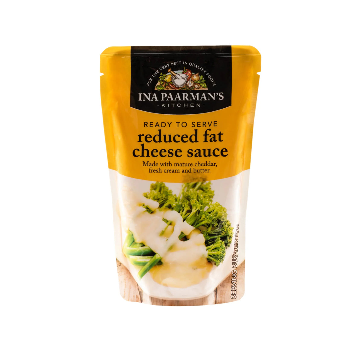 Ina Paarman Ready To Serve Reduced Fat Cheese Sauce 200ml