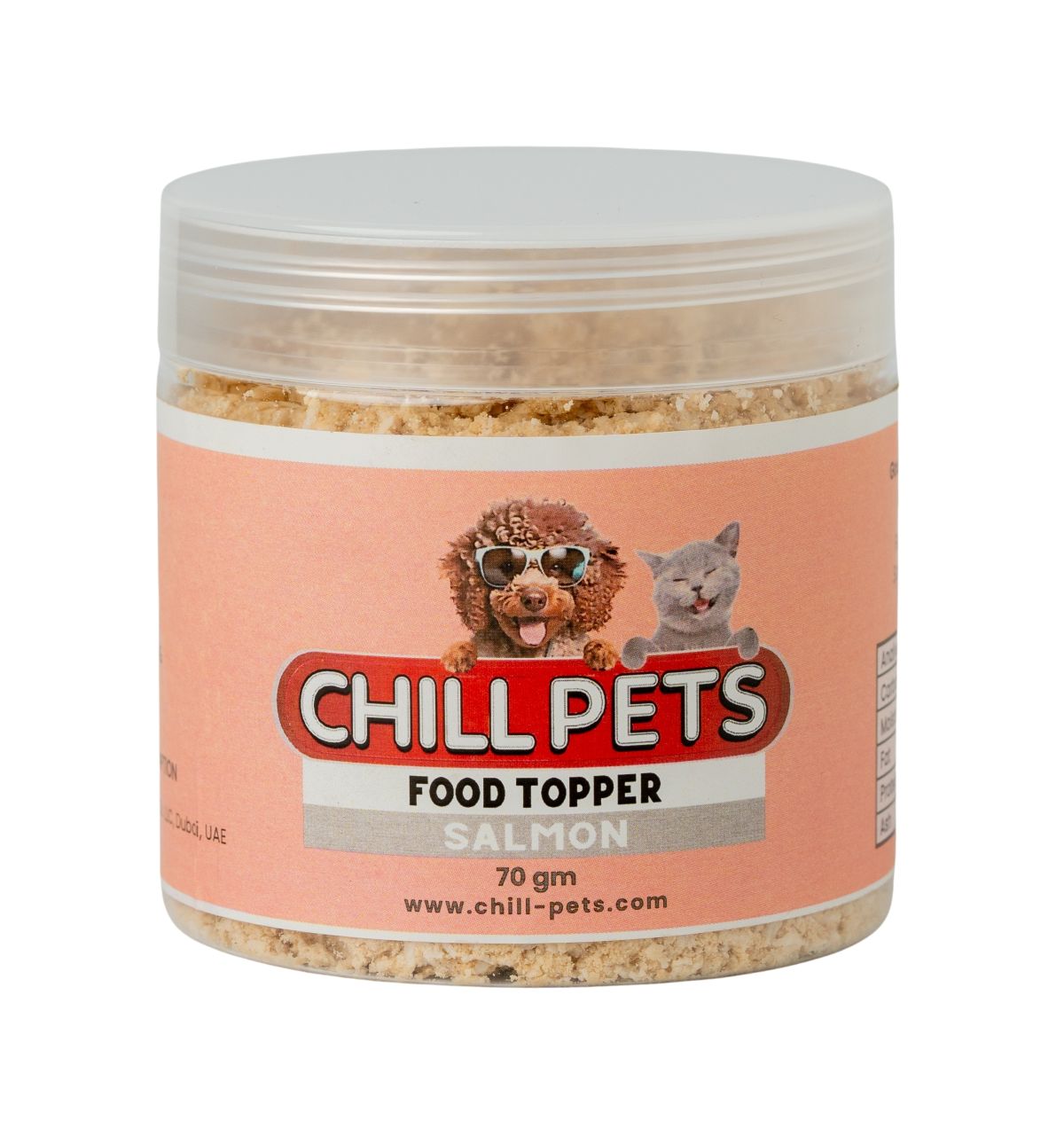 Chill Pets Salmon Food Topper for Dogs and Cats 70g