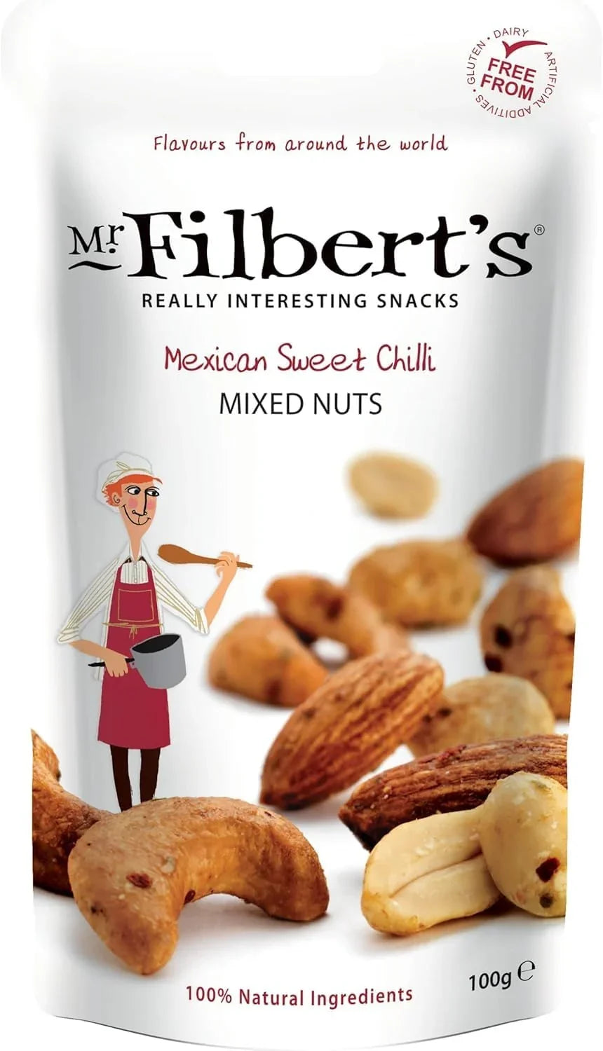 Mr.Filbert Mexican Sweet Chilli Mixed Nuts 100g
