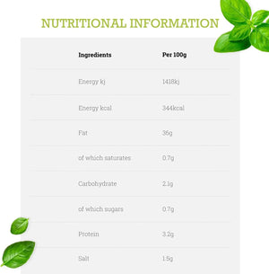 Mr Organic - Organic NAS Basil & Chilli Pesto 130g