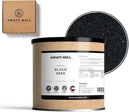 AWAFI MILL Black Seed Nigella Sativa - 100 g | 3.5 Oz