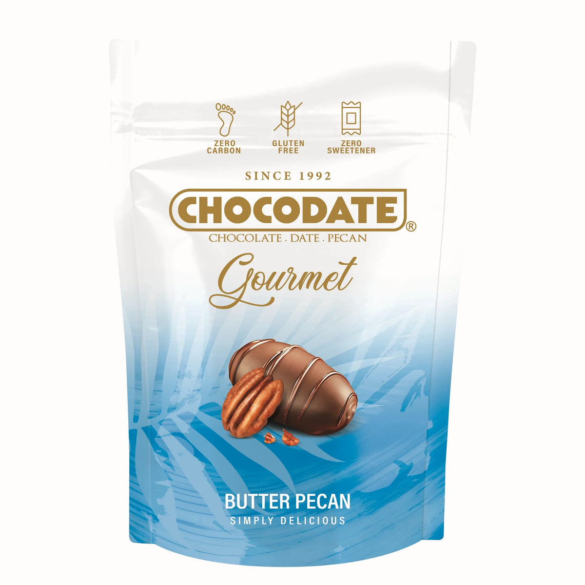 Chocodate Gourmet Butter Pecan, Gluten Free 150gm