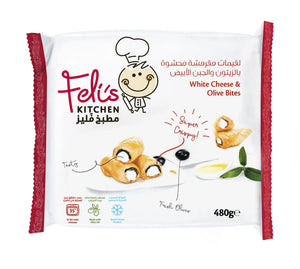 Feli's Kitchen Frozen Cheese & Olive Bites - 800g