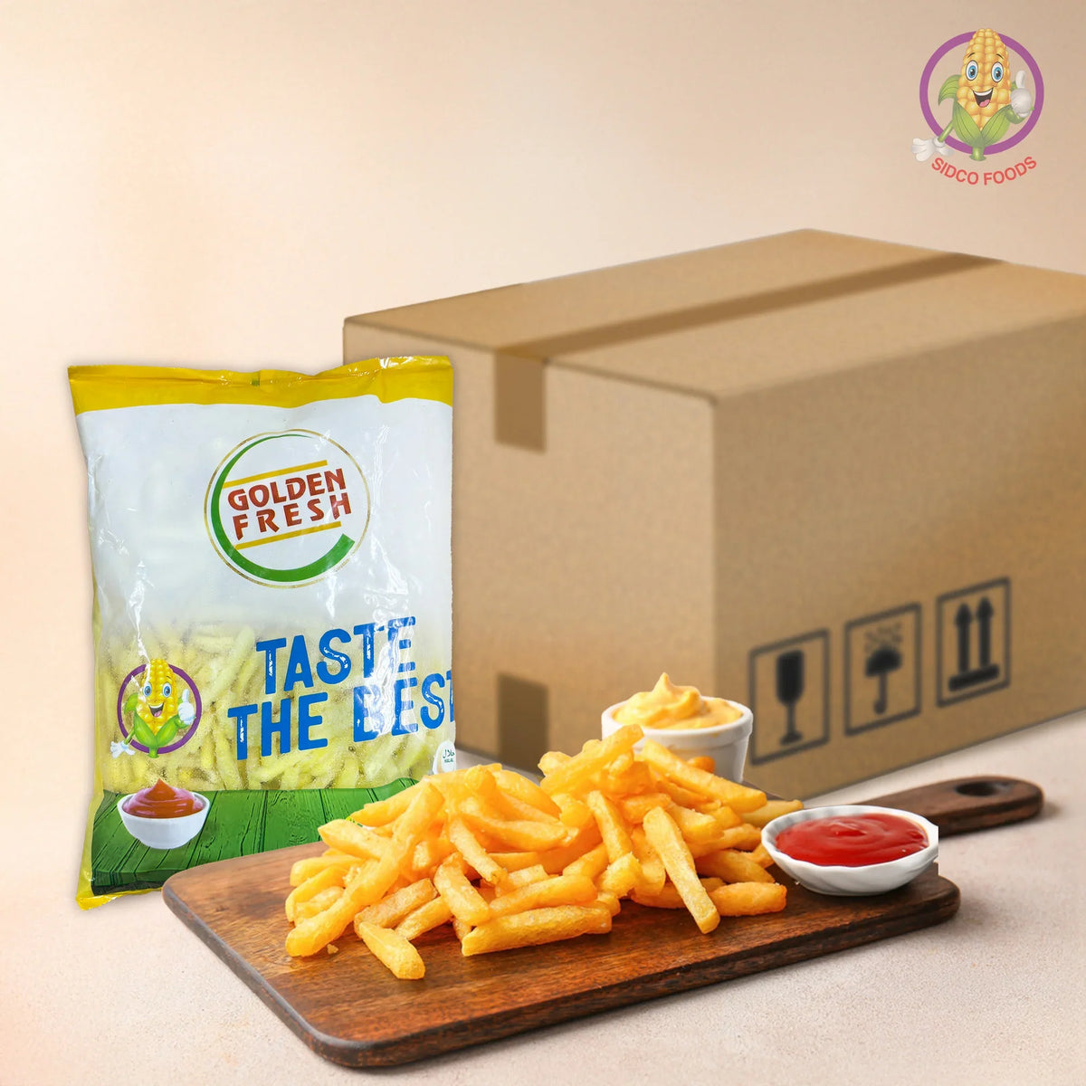 Potato French Fries 6mm - 10x750g