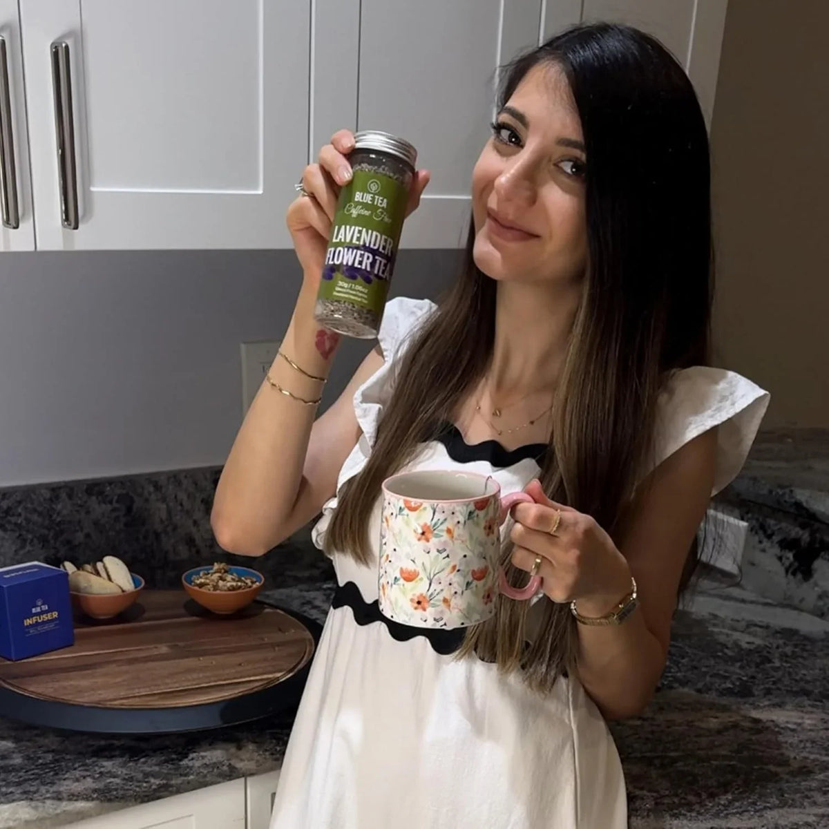 Blue Tea Lavender Herbal Tea 30g