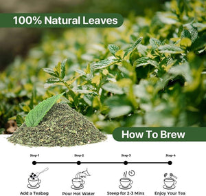 Blue Tea Spear Mint Herbal Tea 100g