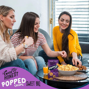 Good & Honest Gluten-Free Sweet BBQ Popped Crisps 75g
