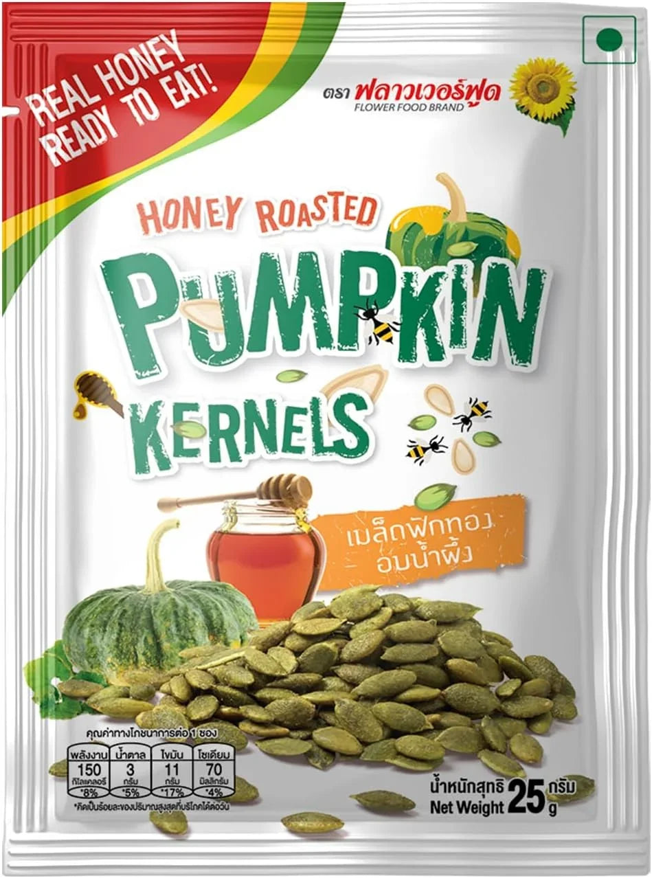 Flower Food Honey Roasted Pumpkin Kernels 25g