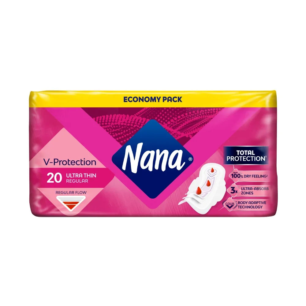 Nana Ultra Thin Regular Wings - 20pcs