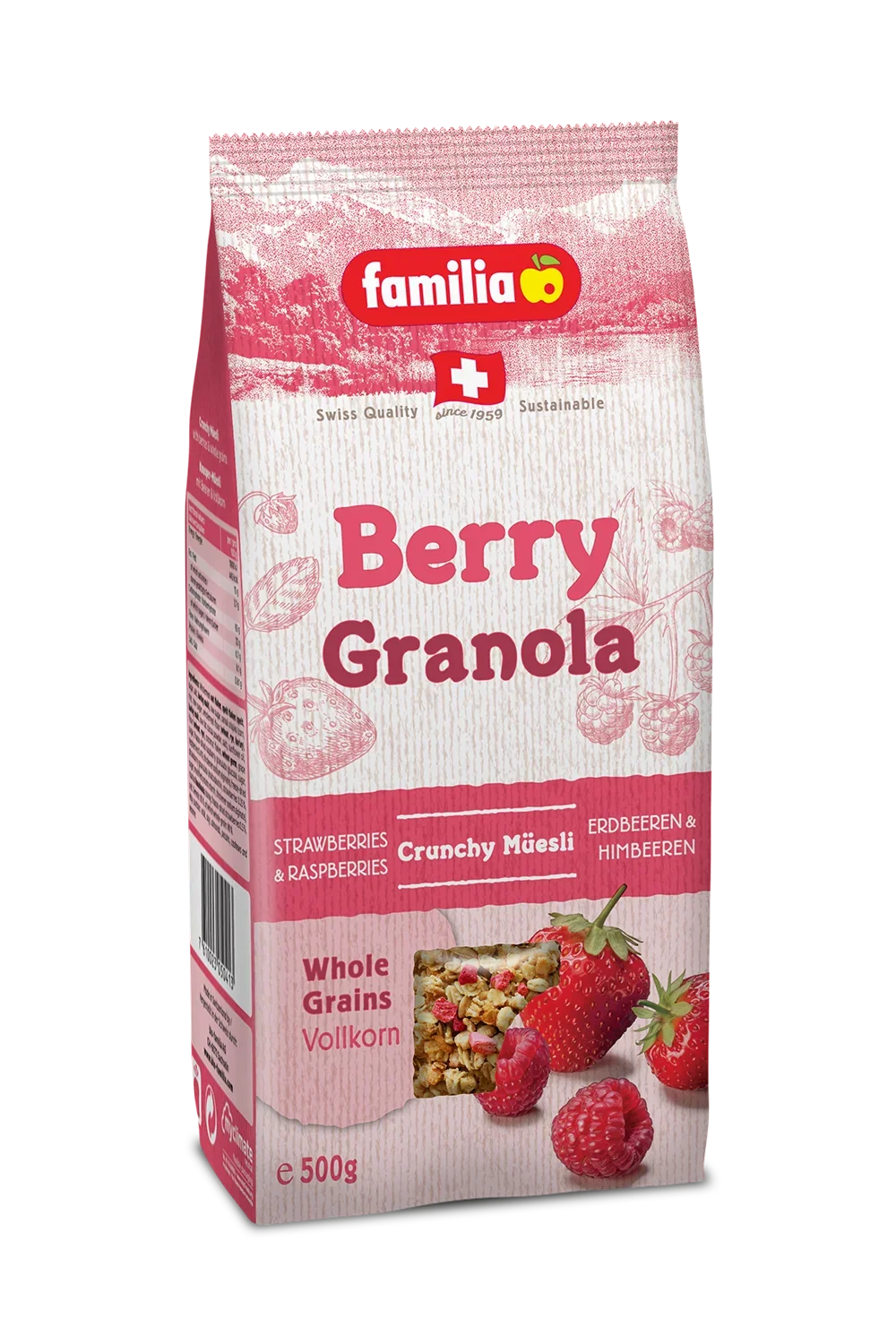 Familia Berry Granola Cereal Crunch 500g