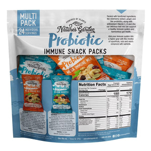 Nature's Garden Probiotic Immune Booster Trail Mix, Variety Pack, 816g - 24 pk.