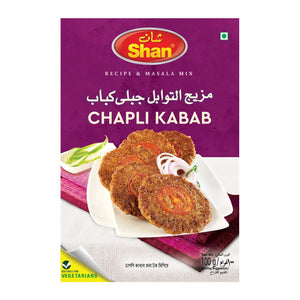 Shan Chapli Kabab Recipe & Masala Mix 100gm