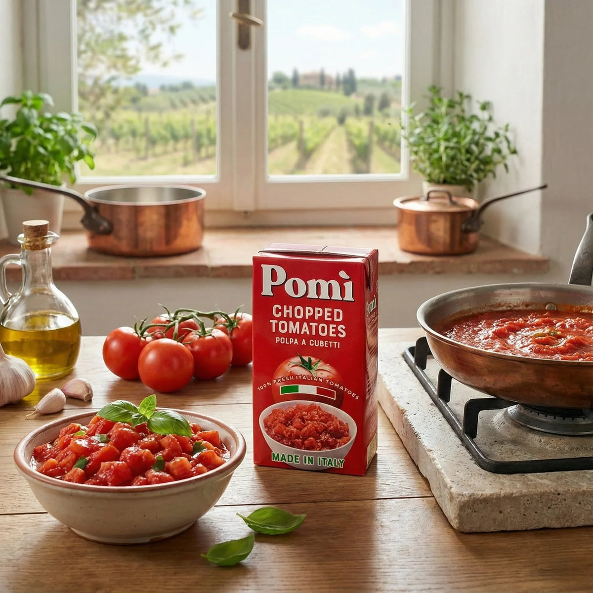 Pomi Chopped Tomatoes - 1kg