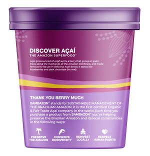 Sambazon Frozen Scoopable Açaí Sorbet - 3.6L