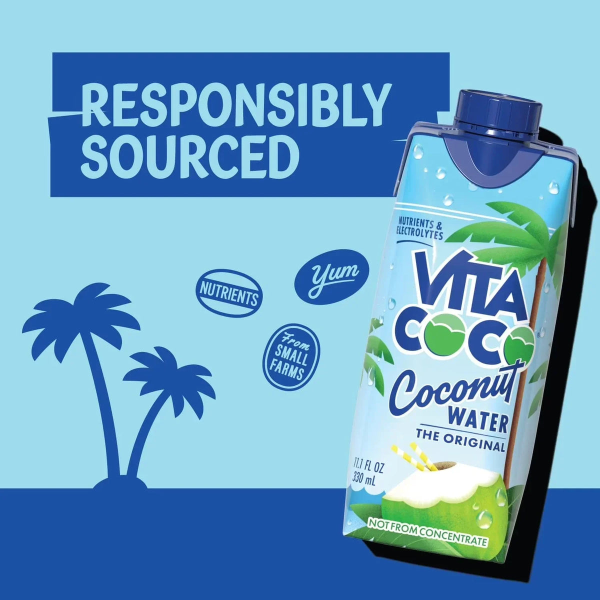 Vita Coco Original Coconut Water 330ml - View 2 | Welaza