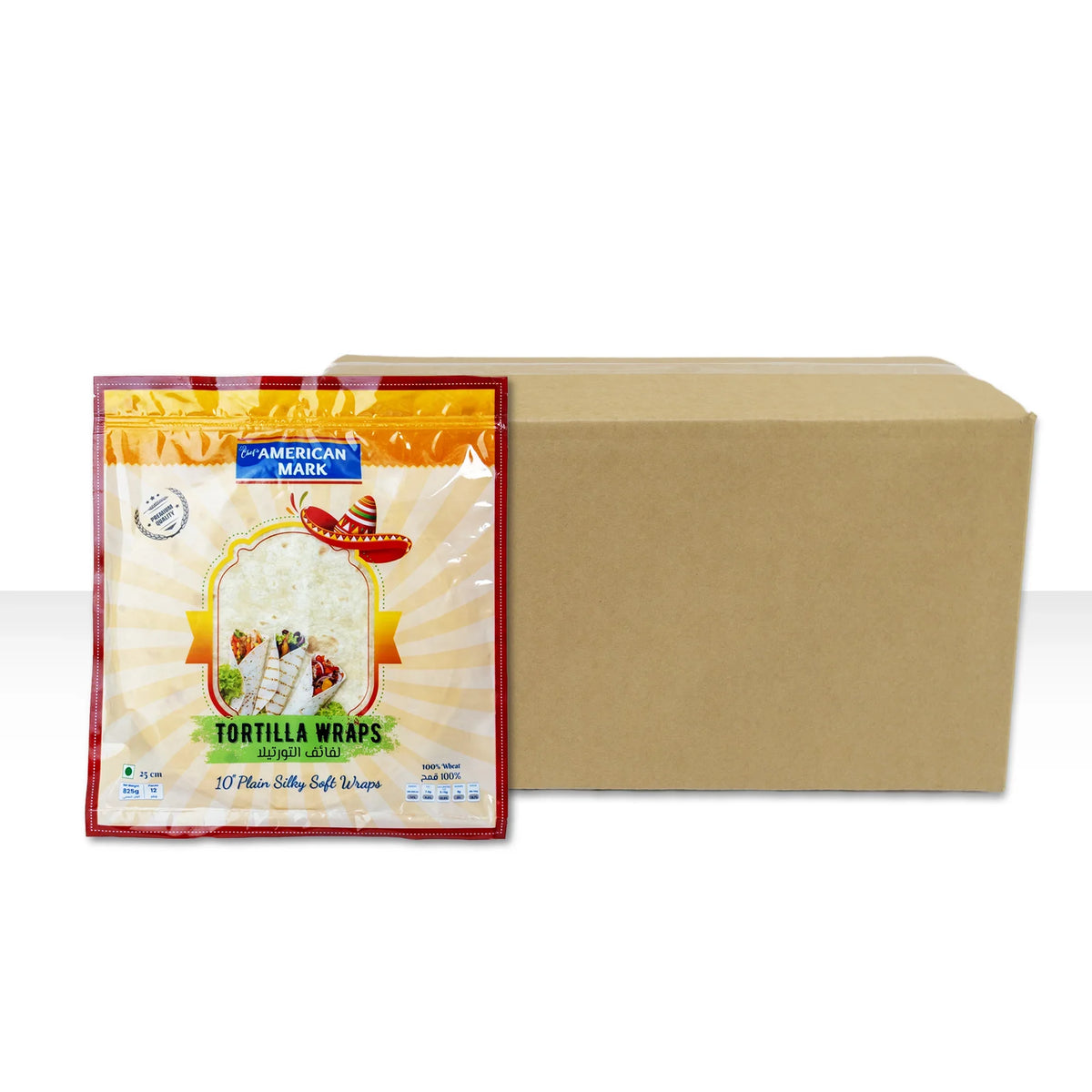 Tortilla Wrap – 10 inch - 825gm 10 x 825gm