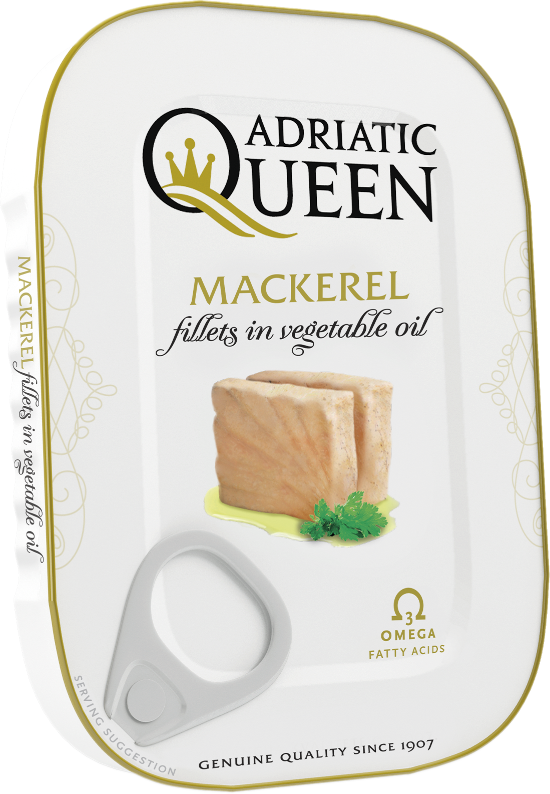 Adriatic Queen Mackerel fillets in Vegetable Oil 105g