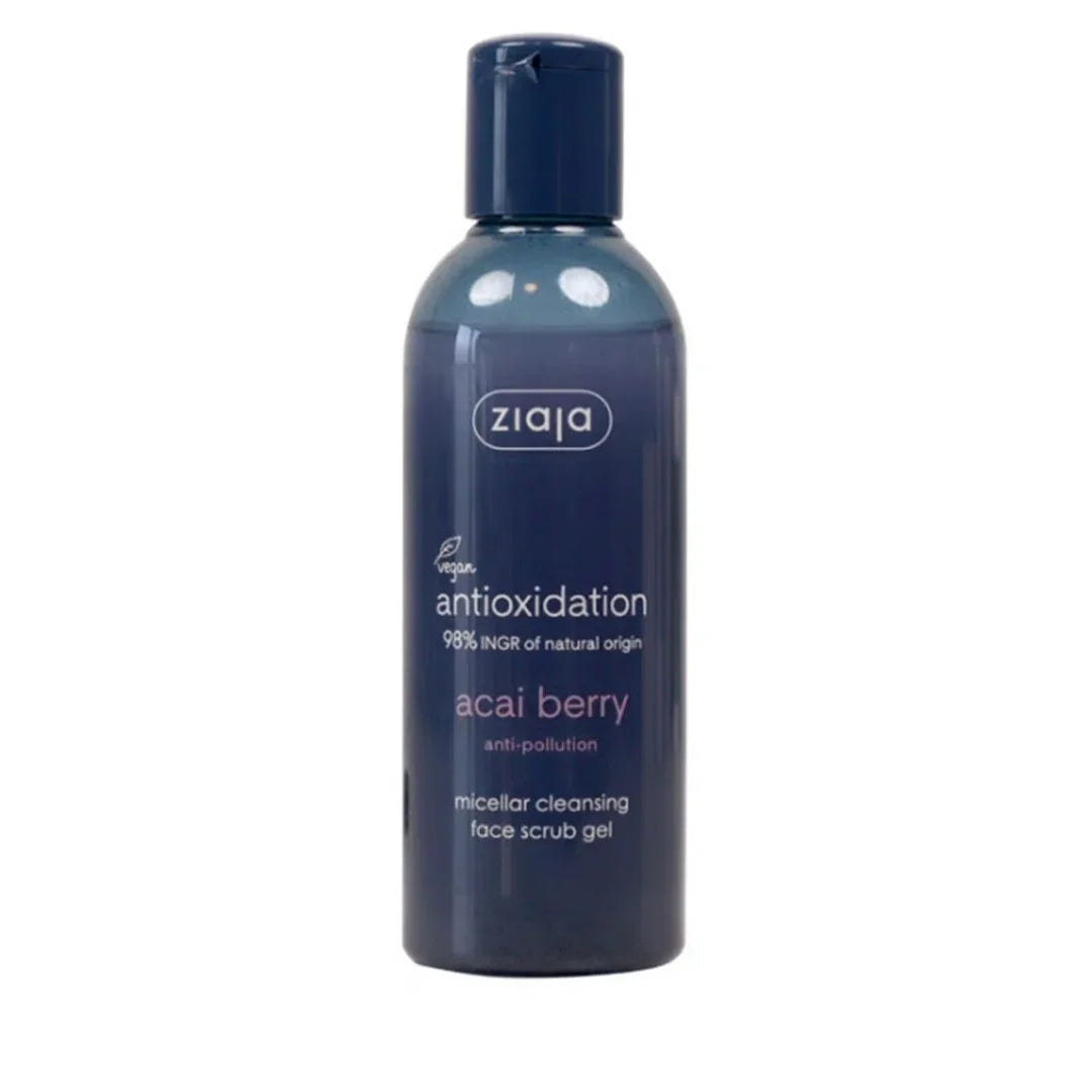 Acai Berry Micellar Face Cleansing Scrub Gel