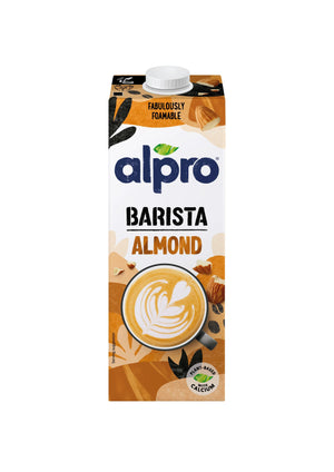 Alpro Barista Almond Drink, , Totally Plant Based And Vegan, Naturally Free From Lactose, Fabulously Foamable Addition To Your Coffee