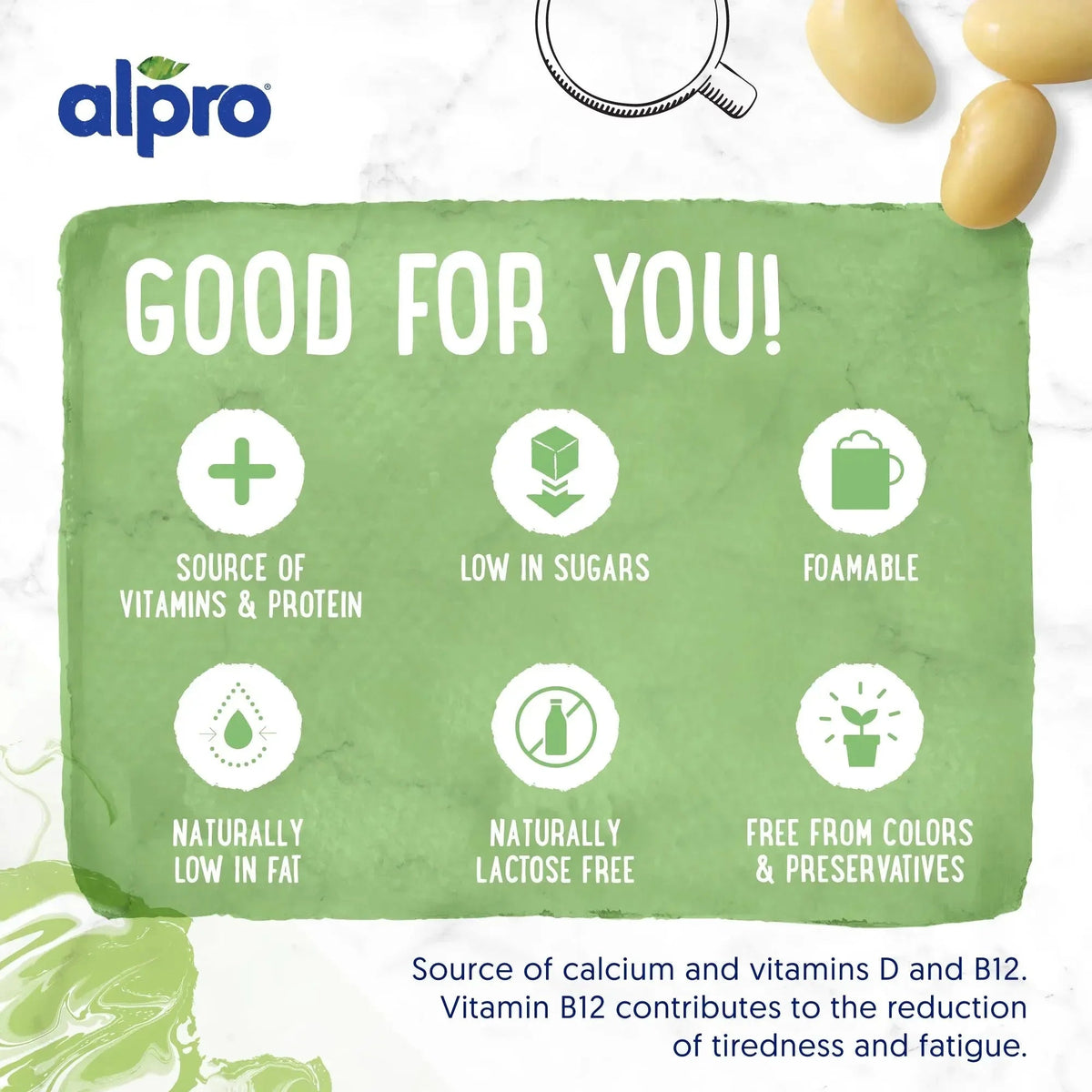 Alpro Barista Soya - Case of 12 (12 x 1L)