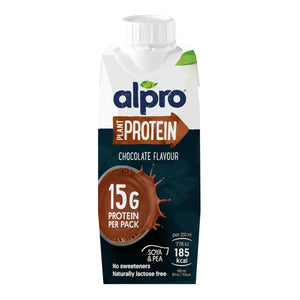 Alpro Soya High Protein Chocolate Drink - Case of 8 (8 x 1L)