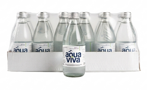 Aqua Viva Still Natural Mineral Water Glass bottle 250 ml x 24