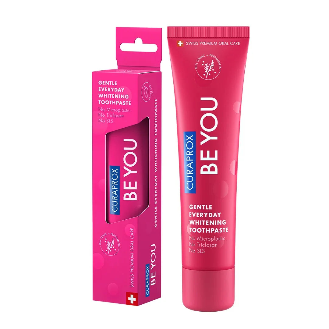 Curaprox Be you single pack, gin and tonic + persimmon toothpaste, red, 60ml