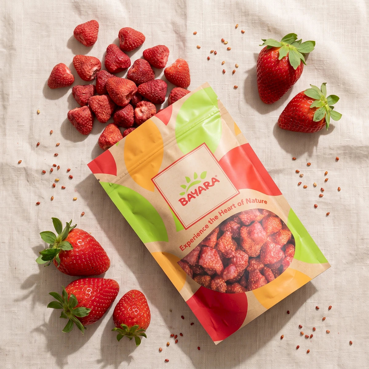 Strawberries Dried 250g - View 4 | Welaza