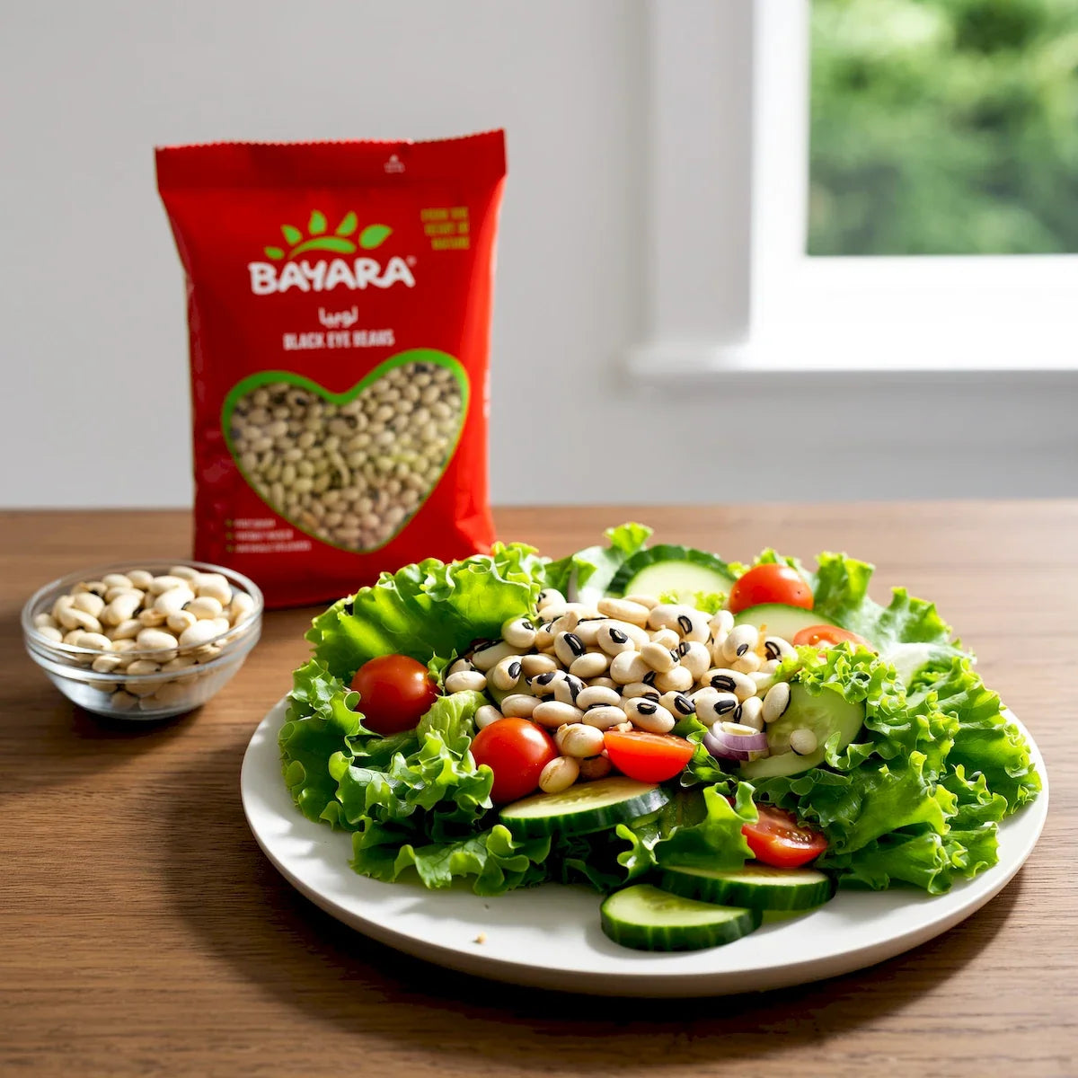Bayara Black Eye Beans - 1Kg