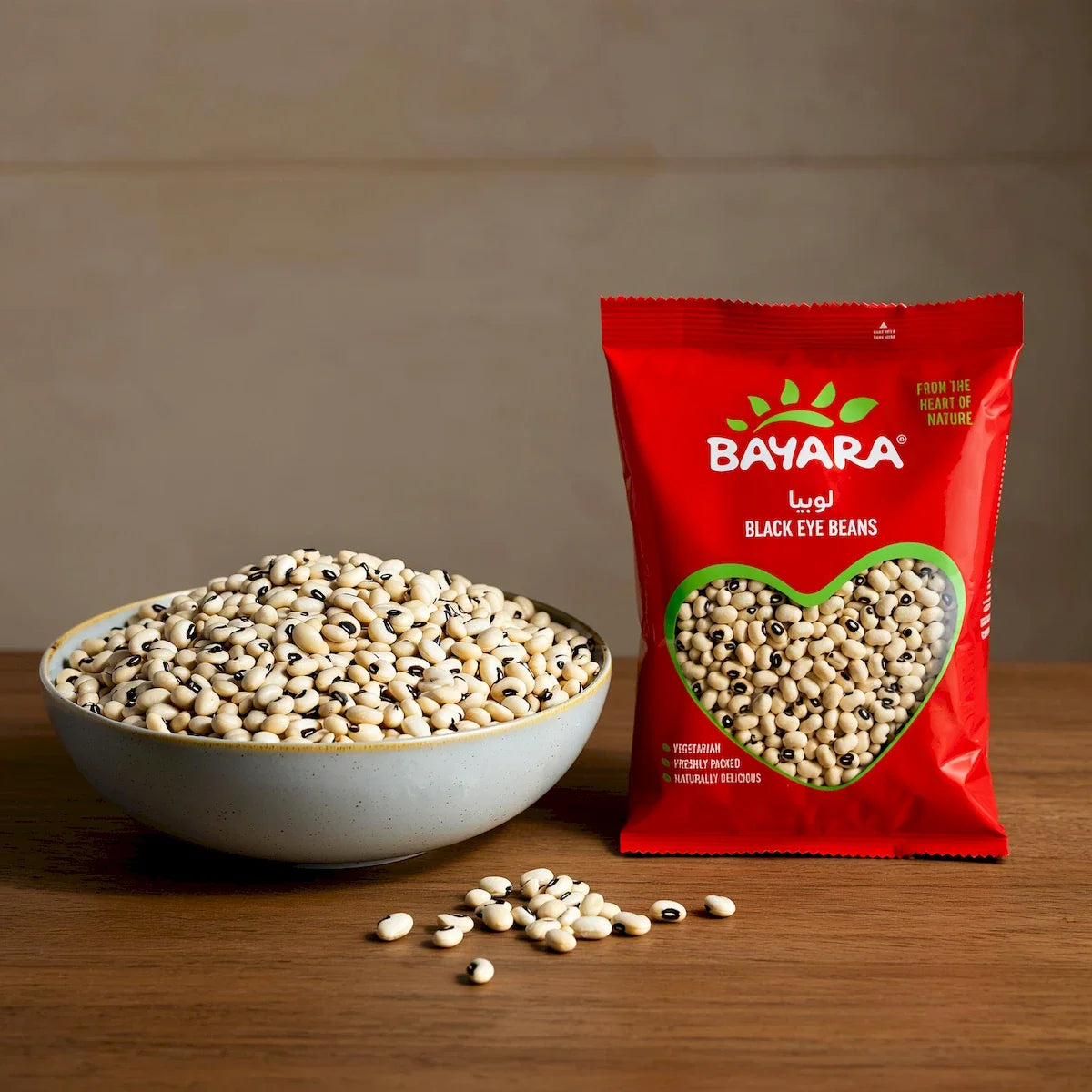 Bayara Black Eye Beans - 1Kg