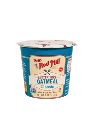 Bob's Red Mill Gluten Free Oatmeal Cup Classic with Flax & Chia, Non-GMO 51gm
