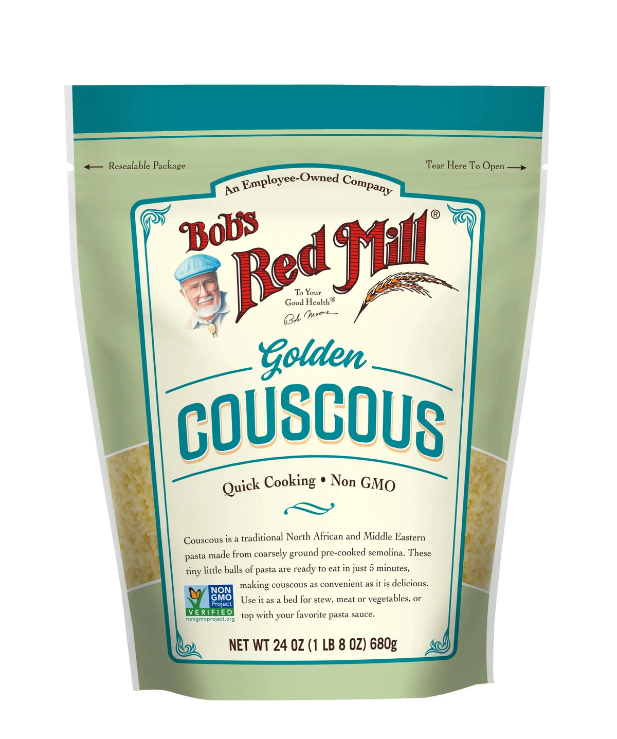 Bob's Red Mill Golden Couscous, Non-GMO 680gm