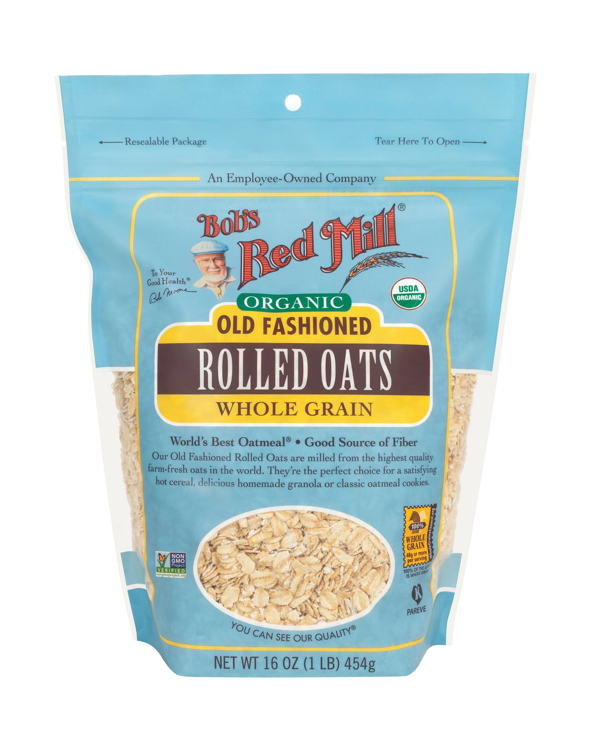 Bob's Red Mill Old Fashioned Rolled Oats, Whole Grain, Non-GMO