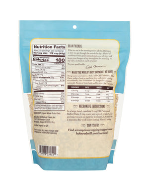 Bob's Red Mill Old Fashioned Rolled Oats, Whole Grain, Non-GMO - 907gm