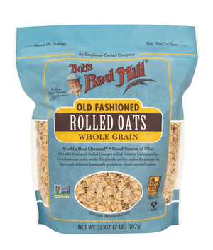 Bob's Red Mill Old Fashioned Rolled Oats, Whole Grain, Non-GMO - 907gm